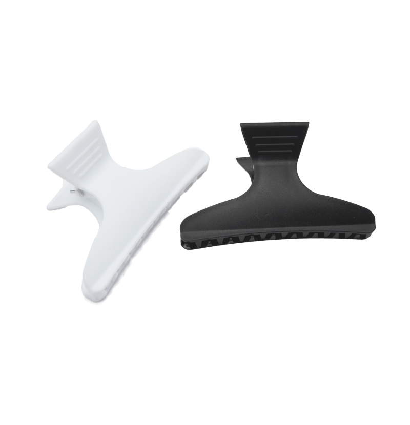 YUM100260-Pinces Crabes Noires et Blanches - Yumi Haircare