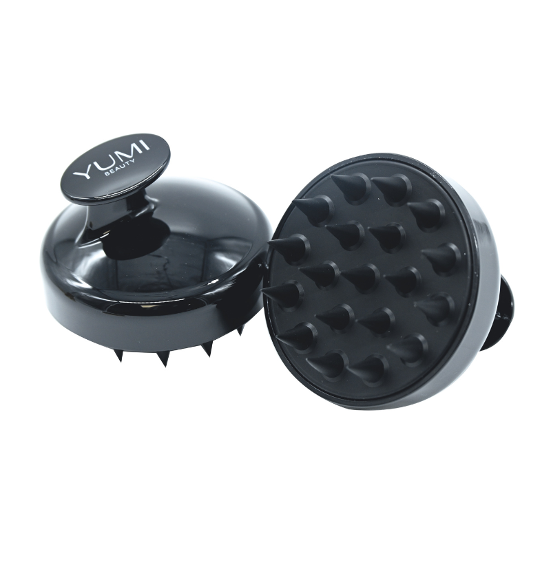 YUM100274-BROSSE DE MASSAGE TETE EN SILICONE (X2) - YUMI HAIR CARE