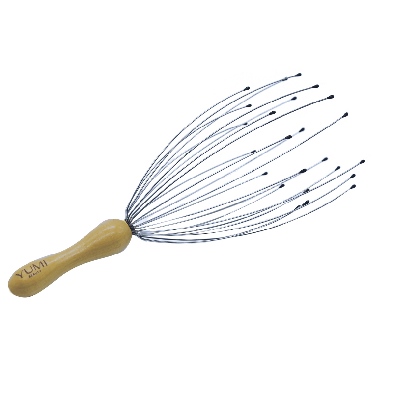 YUM100276-Araignée-Massage-Tête-24 Doigts - Yumi Hair Care